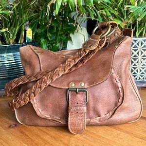 Roots Leather Purse
